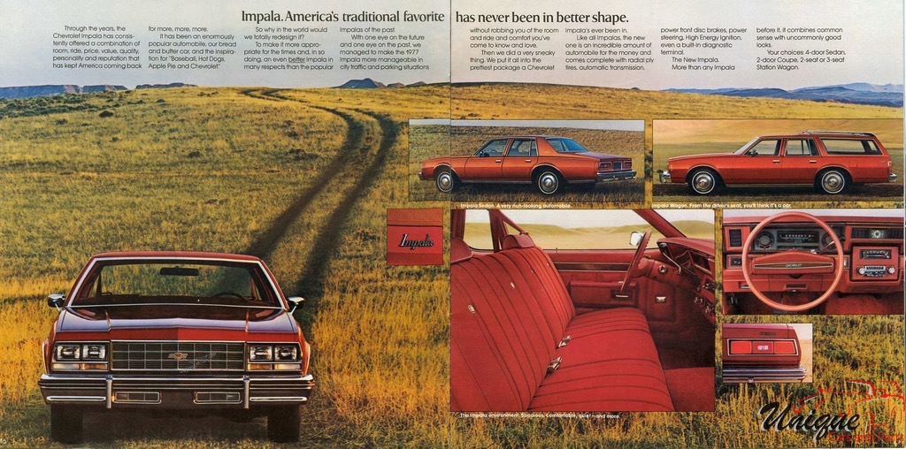 1977 Chevrolet Full-Size Brochure Page 7